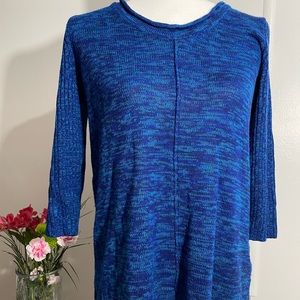 Cable & Gauge Women’s Sweater Blue Size S
